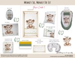 Cot Duvet Bedding Monkey See Monkey Do Set