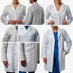 Floral Lab Coat