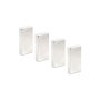 Neodymium Block Magnets - 50MM X 25MM X 10MM - Pack Of 4
