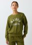 Slogan Fleece Sweatshirt