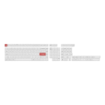 Keychron Double Shot Pbt Osa Full Set Keycap Set Black On White