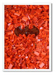 Decor Print Superhero Red Blocks - Unframed A2