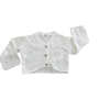 18-24M White Crochet Style Jersey - Zara