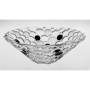 Bohemia Crystal Bohemia Bowl Lisboa With Fond Black