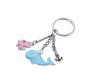 Key-ring Ocean Friends With 3 Charms Whale Octopus & Anchor