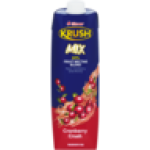 Clover Krush Cranberry Crush Mix 40% Fruit Nectar Blend 1L