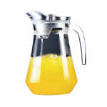 Glass Jug With Lid 1.3L
