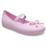 Brooklyn Bow Flat Kids Age 5+ - Ballerina Pink J6