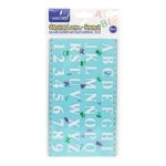 Marlin Kids Capital Letter Stencil