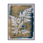 Ocre Seven Years Fern I Art Print - A4