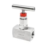 Yidubid 316 Stainless Steel Straight Needle Valve 5 Sizes Npt Female Thread 6000PSI Industrial Hydraulic Flow Control Valve With