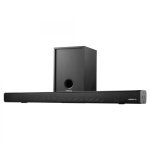Volkano Turbulent Series 2.1 Bluetooth Soundbar With Subwoofer -80W Rms