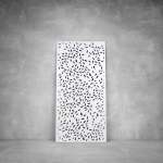 Wall Art D120 - 2000 X 1000 X 20 Indoor Matt Black Warm White