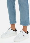 Calvin Klein Classic Cupsole Low Laceup Leather - Black bright White