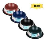 Pet Dog cat Bowl S S Dark Colours 11CM