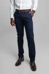 Straight Fit Chino Pants - Navy - Navy 42