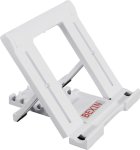 Portable Adjustable Stand For Tablets & Ipads - White Laptop Stand