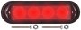 18 Function Red LED Warning Lamp - 12 To 24 Volts