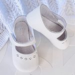 Gia Baby Shoe – White