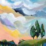 Early One Morning Art Print - A2 - 420 X 594 Mm