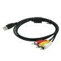 3 Rca To USB Cable 1.5M