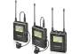 UWMIC9 RX9+TX9+TX9 Dual Uhf Wireless Microphone System