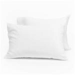 400 Thread Count Sateen Egyptian Cotton Pillowcase Standard Pair White