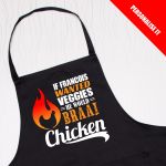 If I Wanted Veggies – Personalised Braai Apron