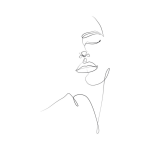 One Line Art Print 2