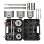 10-PIECE Concrete Hole Saw Set With Sds Plus & Max Shanks