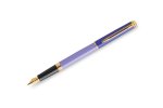 Waterman Hemisphere Colour Blocking Fountain Pen Purple With Gold Trim