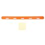 90.6 Inch Inflatable Pool Noodle Float Orange