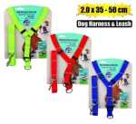 Pet Dog Harness + Lead 2.0X35-50CM Marketplace Brits Bros