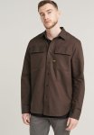 G-star Raw Cpo Regular Shirt Ls - Ganache dk Plum Oxford