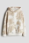 Hoodie - Light Beige tie-dye