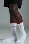 Longer Length Socks 3PK - L White