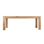 The Austick Diner - 4 Seater Square South African Pine Clear Varnish