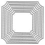 Craft Stationary Decorative Frame Steel Template Stencil 12CM
