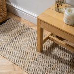 Handwoven Wool Runner 50X200CM - Taupe