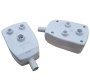3 Pin Dual Janus Coupler 2 Pack White