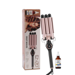 Enzo EN-1968 Triple-barrel Curling Iron wave Curler With Coconut Oil Essence