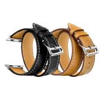 Apple Killer Deals Double Wrap Leather Strap For 38 40 41MM Watch - Best Bargains Online