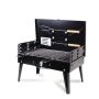 Portable Bbq Grill Folding Charcoal Outdoor Stainless Steel Braai Stand