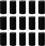 50 Piece Black 30MM Pvc Wine Bottle Heat Shrink Capsules Sealing Caps