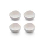 Carrol Boyes 4 Piece Organic 400ML Cereal soup Bowl Set White