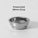 Coffee Accessories Filter Basket Compatible For Pressure 58MM 2CUP