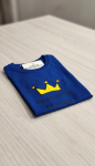 Kids Gods Little Disciple Royal Blue T-Shirt - 7 To 8