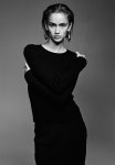 Rib-knit Top - Black