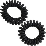 Hair Elastic Telephone Cord Black 3CM