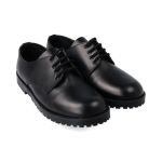 Preschool Kids Leather Lace-up School Shoes
